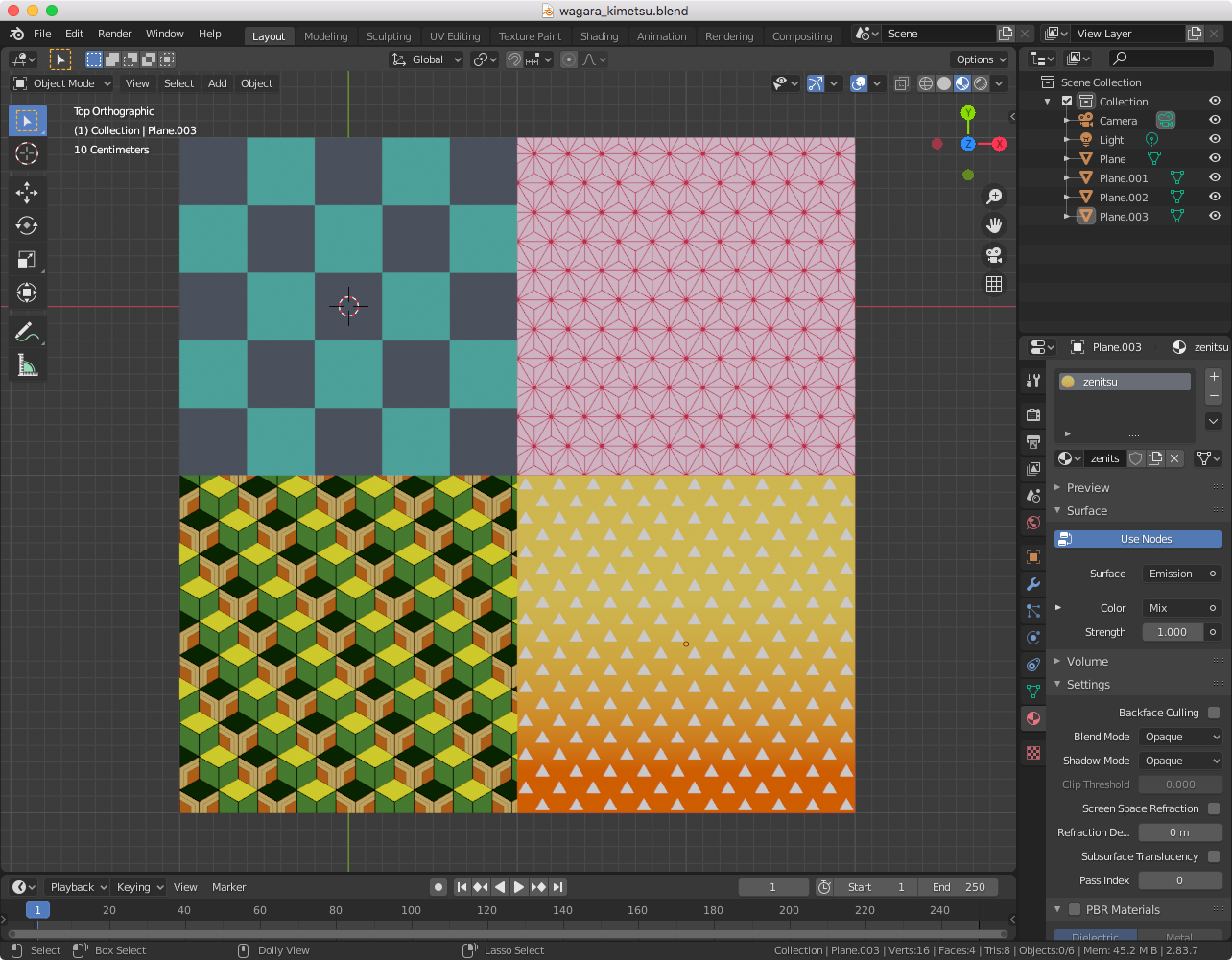 Procedural Texture: Japanese Cloth Patterns preview image 1
